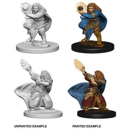 D&D Nolzurs Marvelous Unpainted Miniatures Dwarf Female Wizard