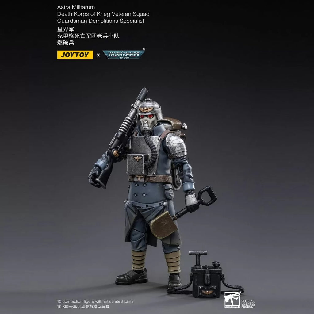 JoyToy 1/18 Scale Death Korps of Krieg Veteran Squad Guardsman Demo Specialist