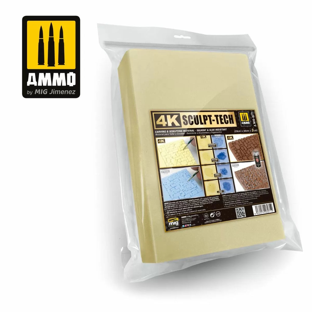 Ammo - AMIG8271 - 4K Sculp-Tech - 20x30x3