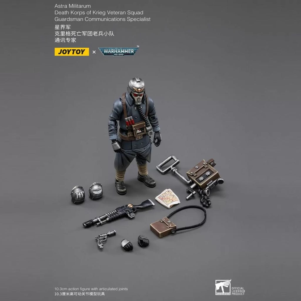 JoyToy 1/18 Scale Death Korps of Krieg Veteran Squad Guardsman Comm Specialist