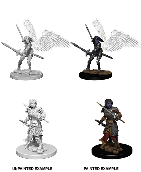 D&D Nolzurs Marvelous Unpainted Miniatures Aasimar Female Paladin - 73343