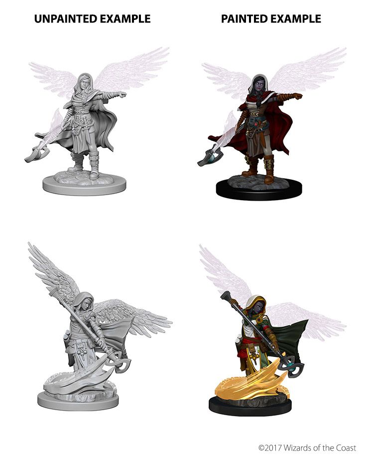 D&D Nolzurs Marvelous Unpainted Miniatures Aasimar Female Wizard - 73197