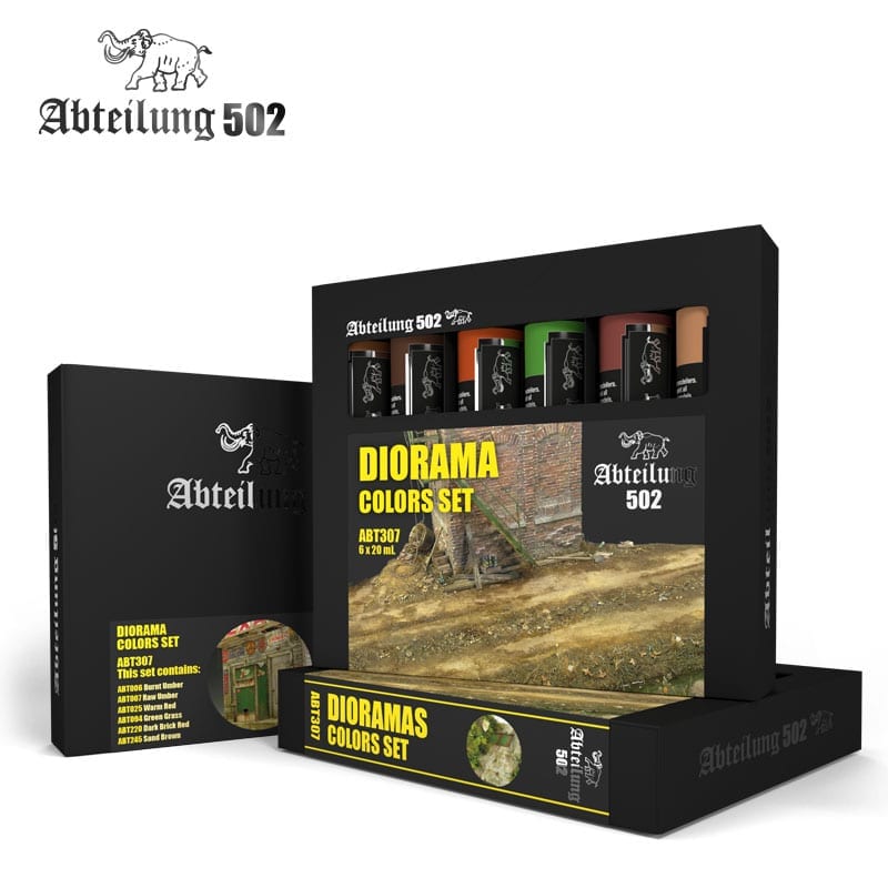 Abteilung 502 Oil Sets - Dioramas Colors Set