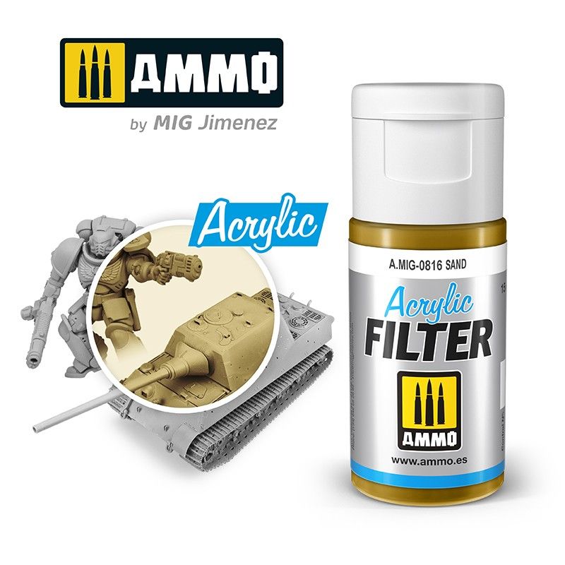 Ammo by MIG Acrylic Filter Sand