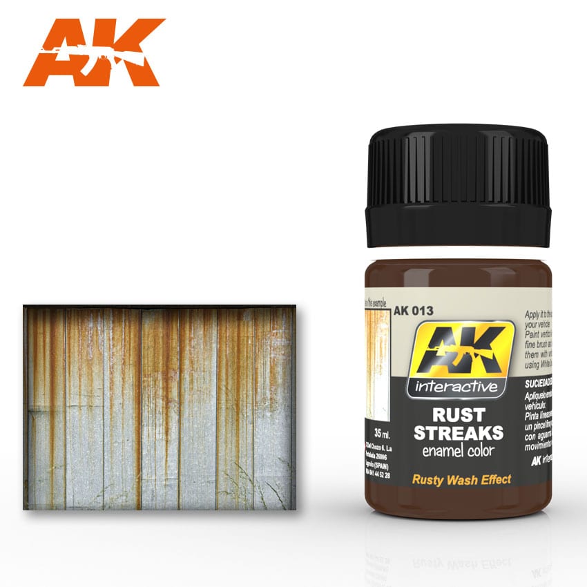 AK Interactive Weathering Products - Rust Streaks