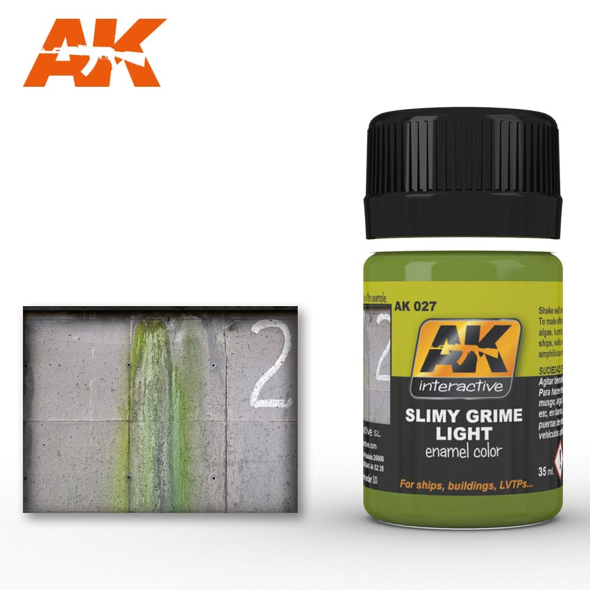 AK Interactive - AK027 - Weathering Products - Slimy Grime Light 35ml