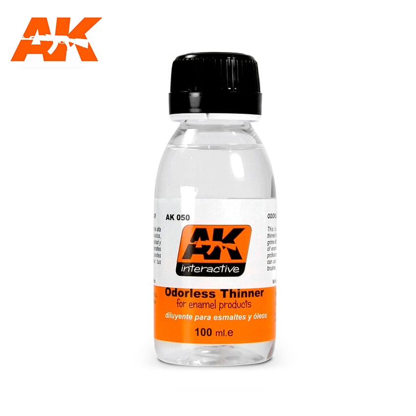 AK Interactive Auxiliaries - Odorless Turpentine 100 ml - AK050