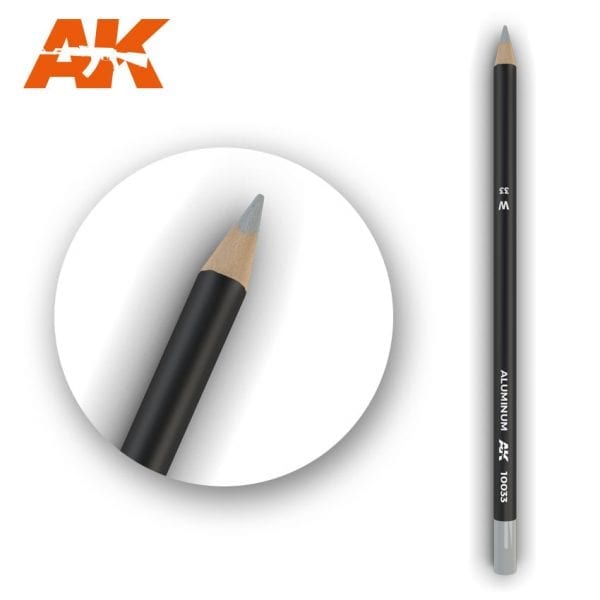 AK Interactive Weathering Pencils - Aluminum