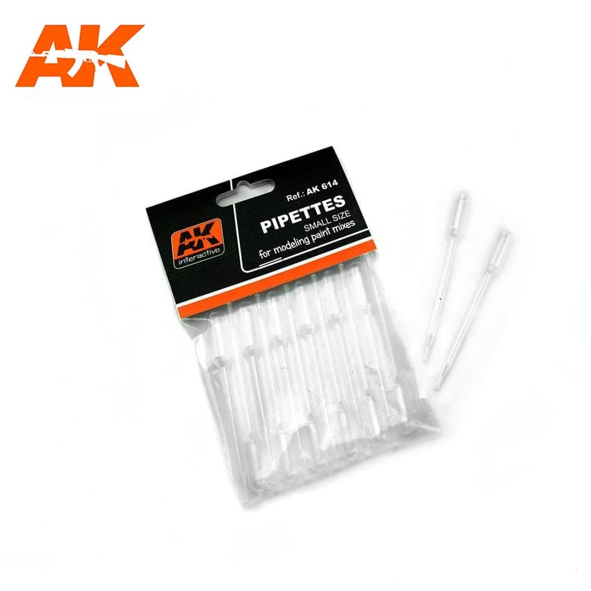 AK Interactive Complements - Pipettes Small Size (12) - AK614