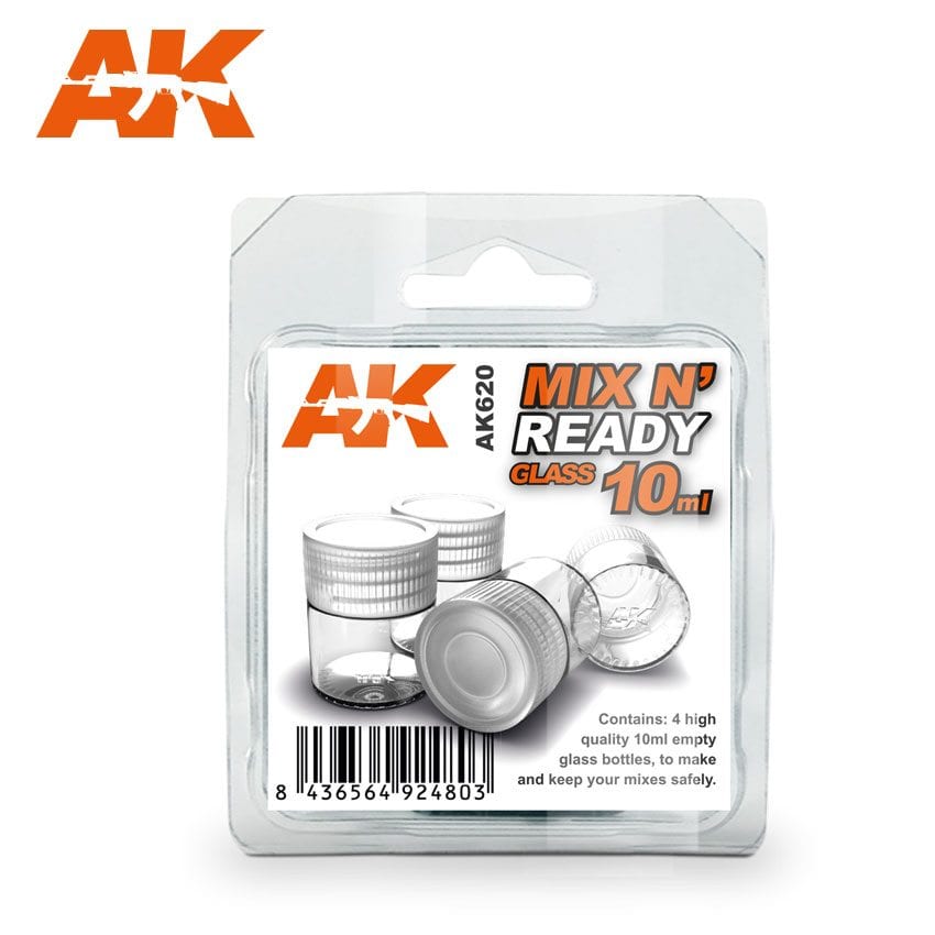 AK Interactive Complements - Mix & Ready Glass 10ml - AK620