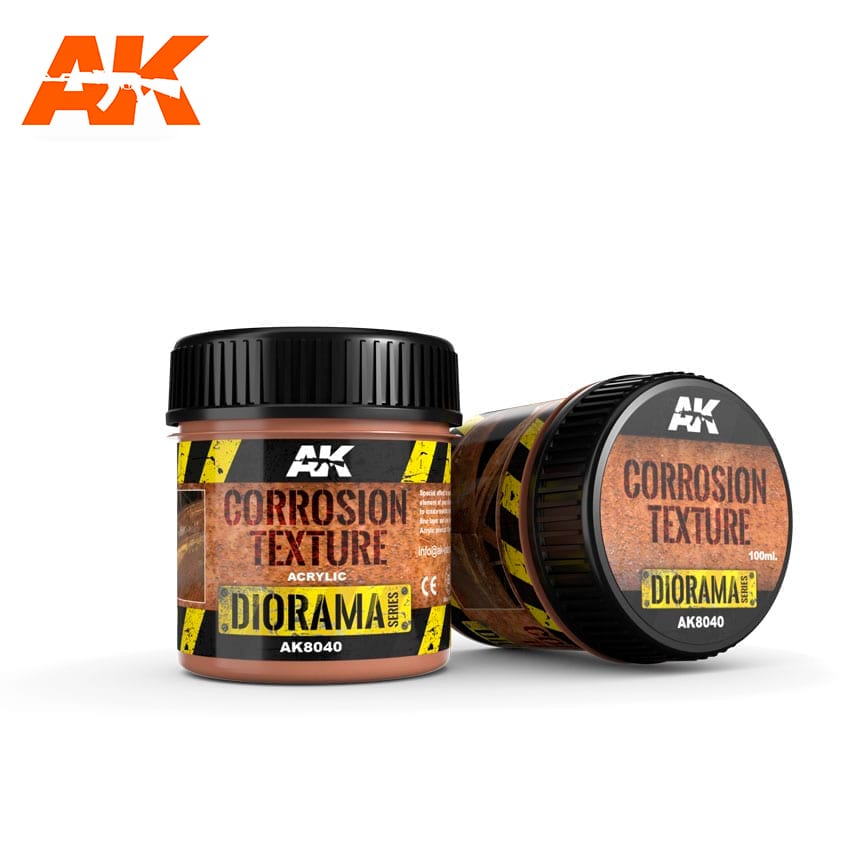 AK Interactive Dioramas - Corrosion Texture 100ml - AK8040