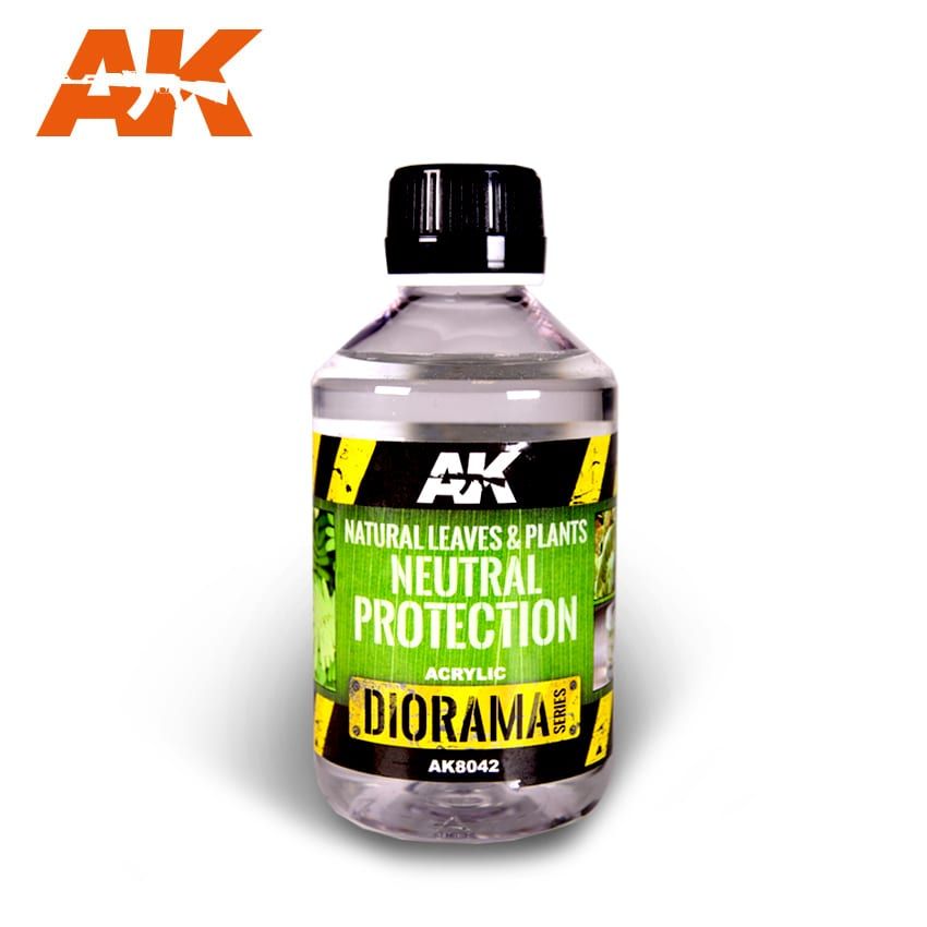 AK Interactive Dioramas - Leaves and Plants Neutral Protection 250ml - AK8042