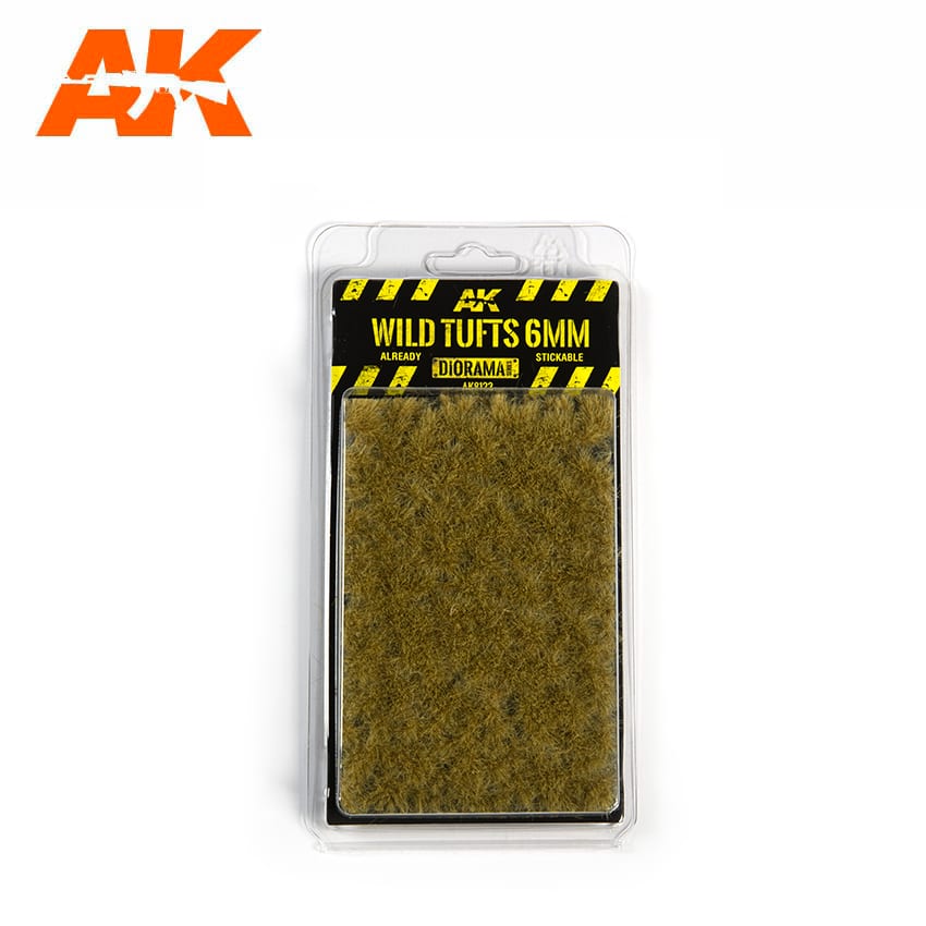 AK Interactive Vegetation - Wild Tufts 6mm