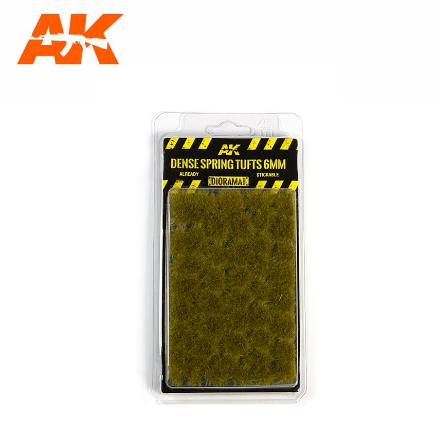 AK Interactive Vegetation - Dense Spring Tufts 8mm