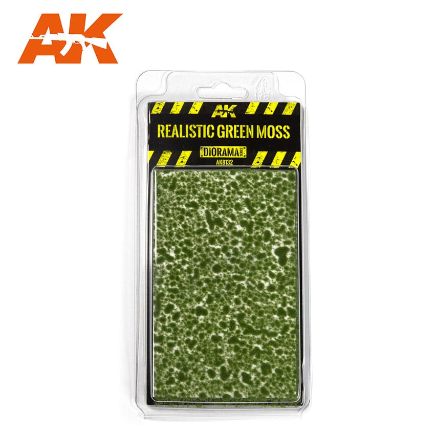 AK Interactive Vegetation - Realistic Green Moss