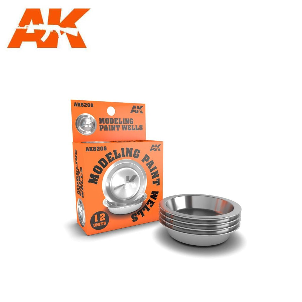 AK Interactive Complements - Modelling Paint Wells - AK8206