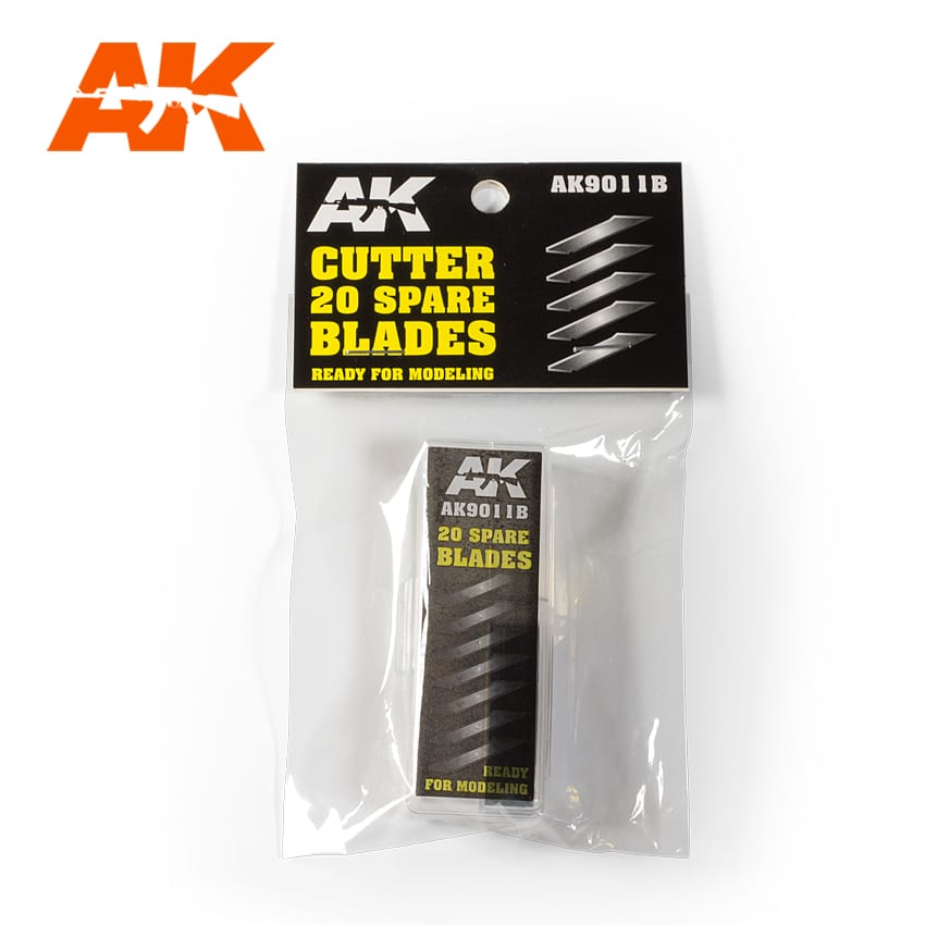 AK Interactive Building Materials - Cutter 20 Spare Blades - AK9011B