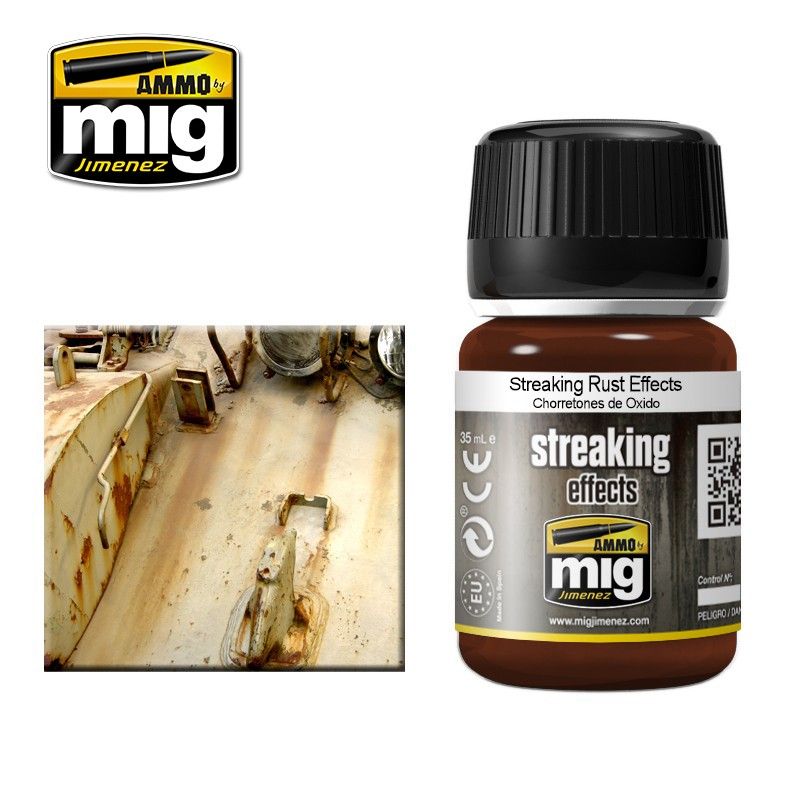 Ammo by MIG Enamel Streaking Effects Streaking Rust Effects 35ml