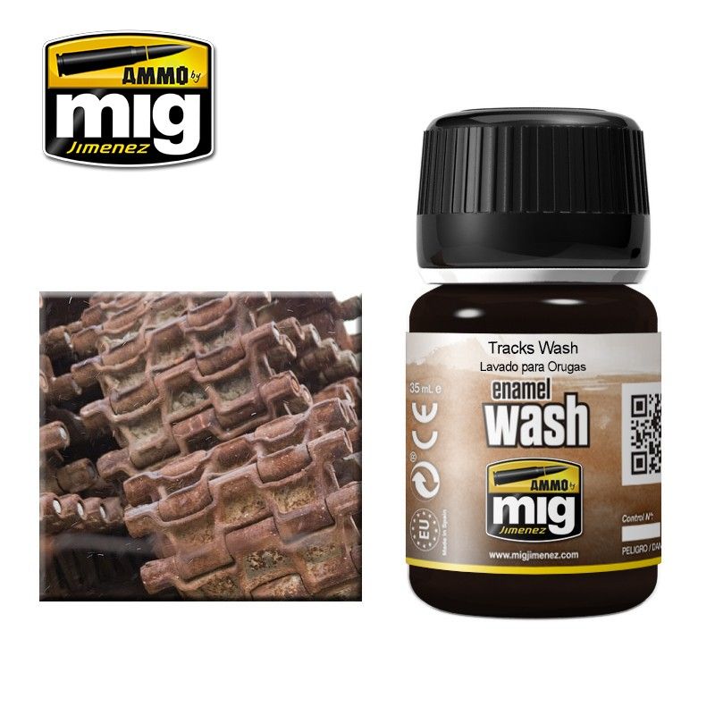 Ammo - AMIG1002 - Enamel Washes Tracks Wash 35ml