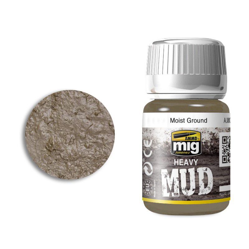 Ammo - AMIG1703 - Enamel Textures Moist Ground 35ml