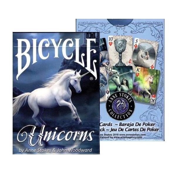 Bicycle Playing Cards -  Anne Stokes Unicorns