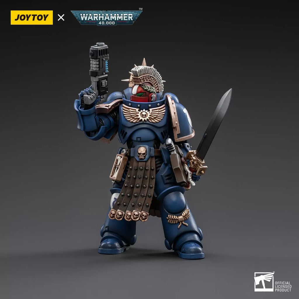 JoyToy 1/18 Scale Ultramarines Veteran Sergeant Icastus