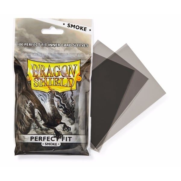 Dragon Shield - Sleeves - Perfect Fit 100/pack Smoke