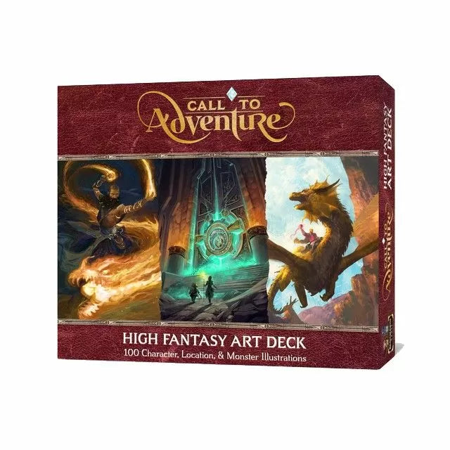 Call to Adventure High Fantasy Art Deck