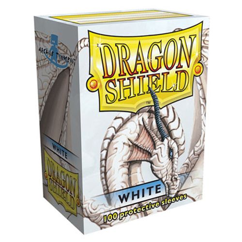 Dragon Shield - Sleeves - Box 100 - White