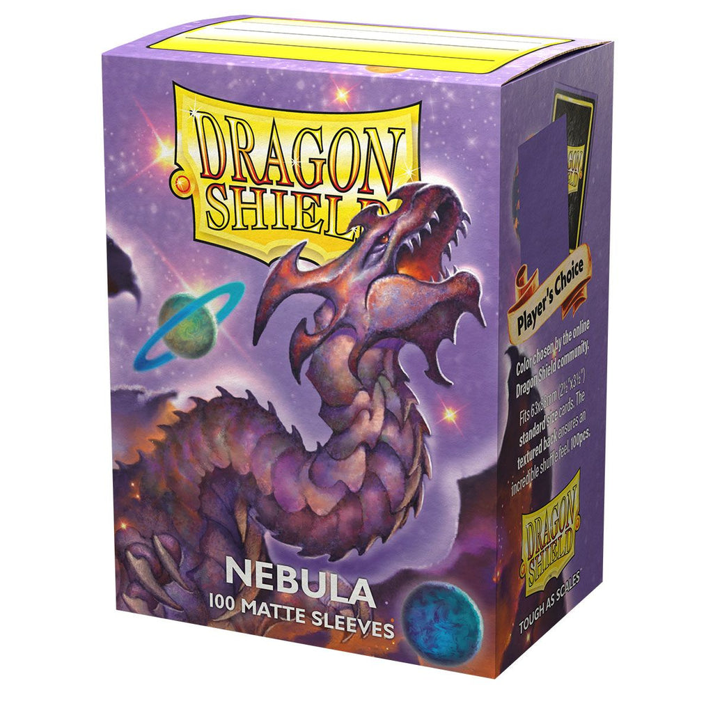 Dragon Shield - Sleeves - Box 100 - Nebula Purple MATTE