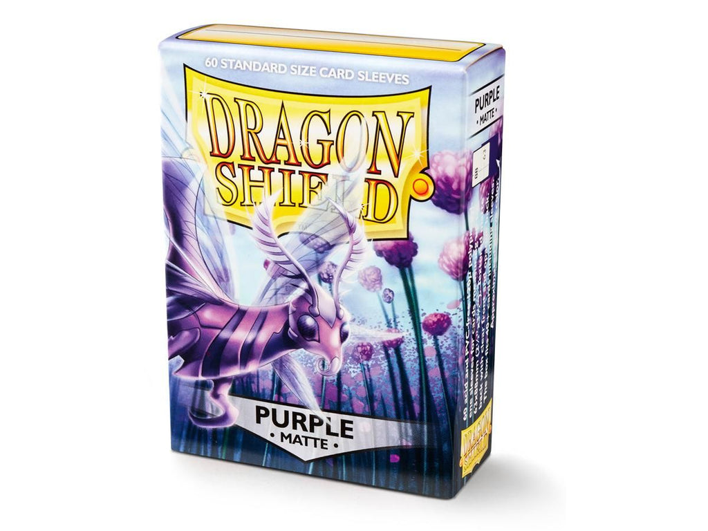 Dragon Shield - Sleeves - Box 60 - Matte Purple