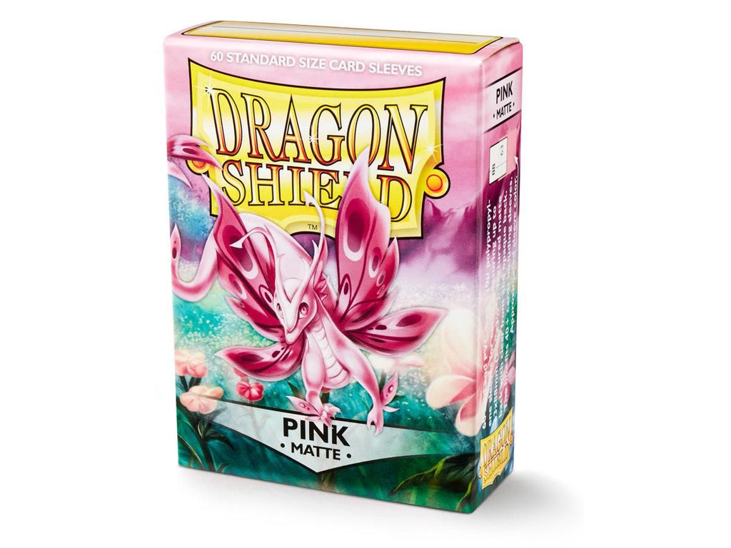 Dragon Shield - Sleeves - Box 60 - Matte Pink