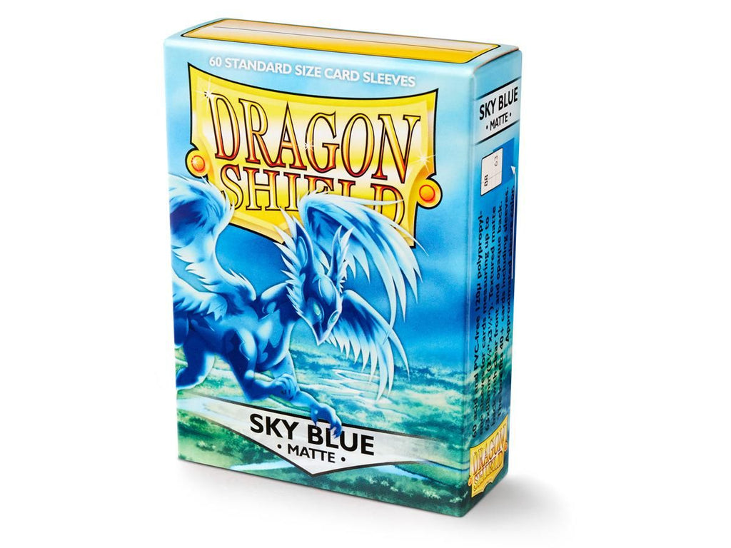 Dragon Shield - Sleeves - Box 60 - Matte Sky Blue