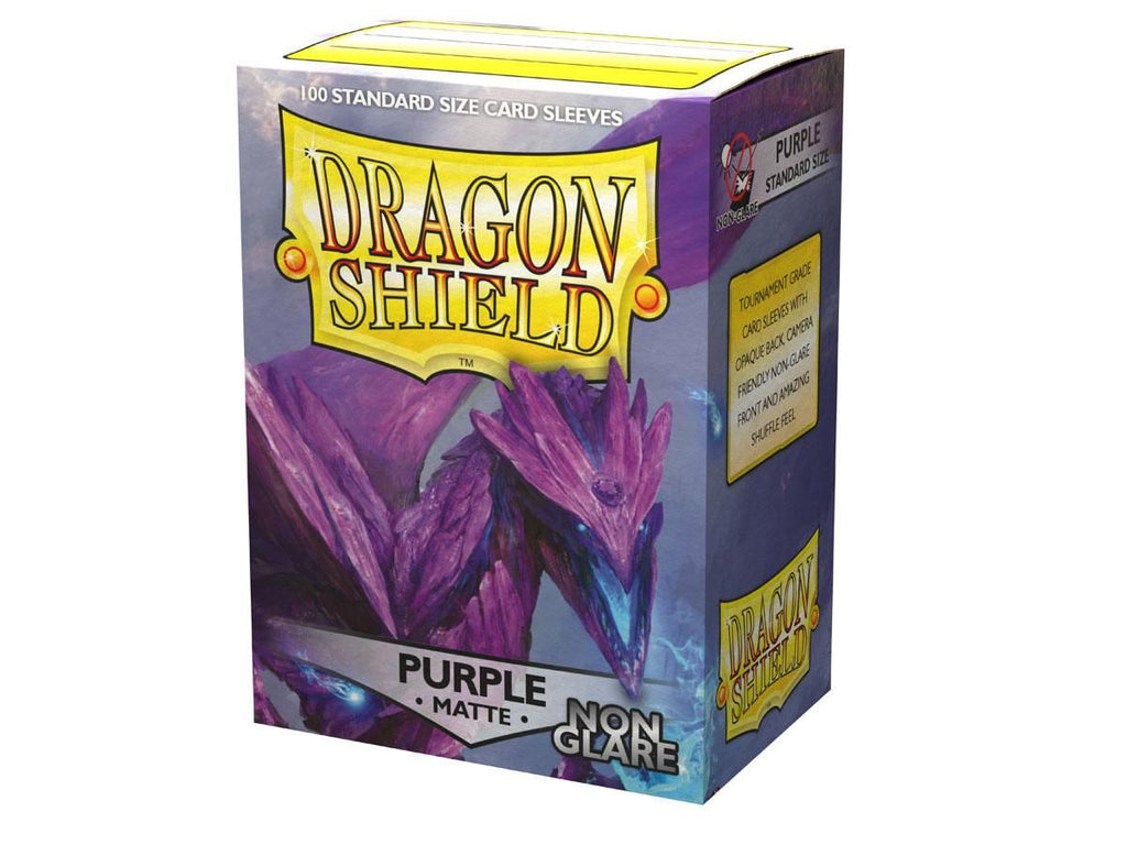 Dragon Shield - Sleeves - Box 100 - Non Glare - Purple