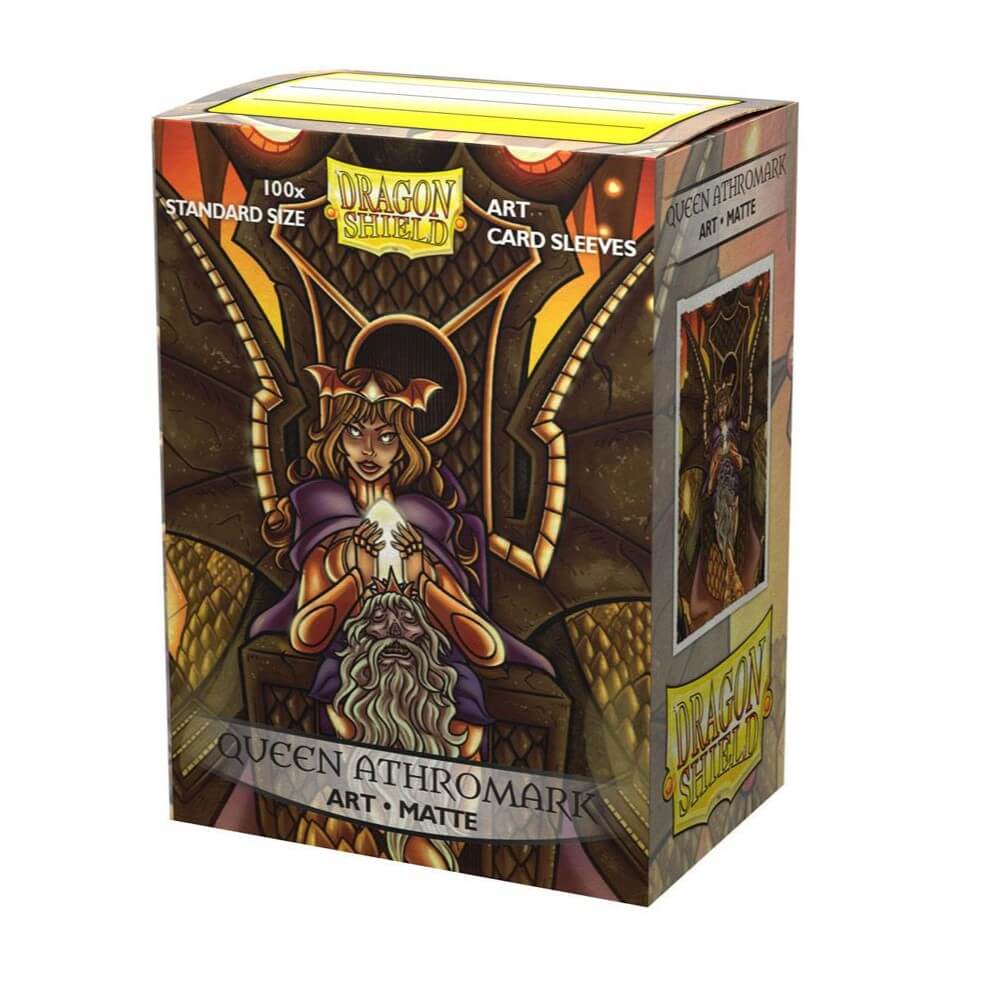 Dragon Shield - Sleeves - Box 100 - MATTE Art - Queen Athromark