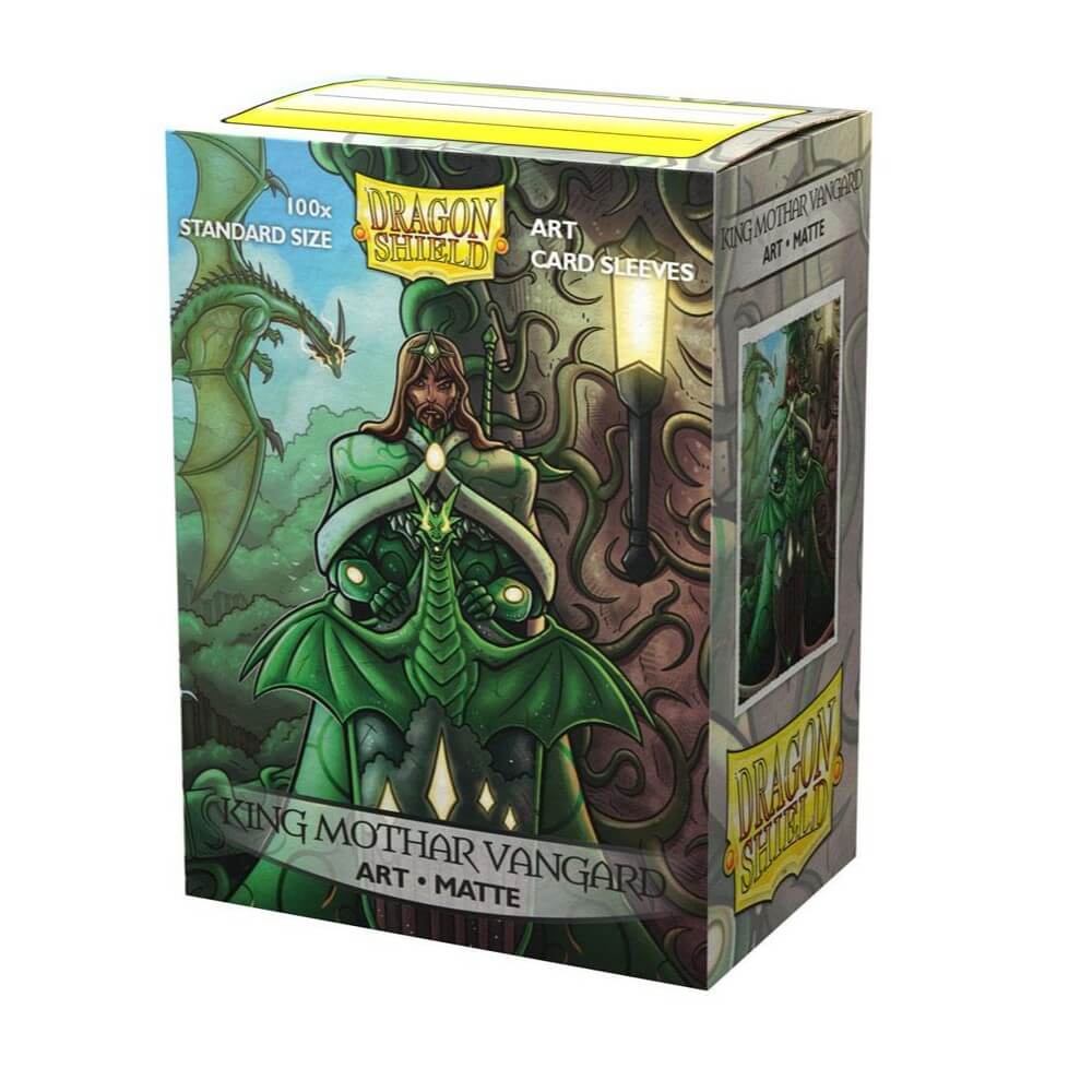 Dragon Shield - Sleeves - Box 100 - MATTE Art - King Mothar Vanguard