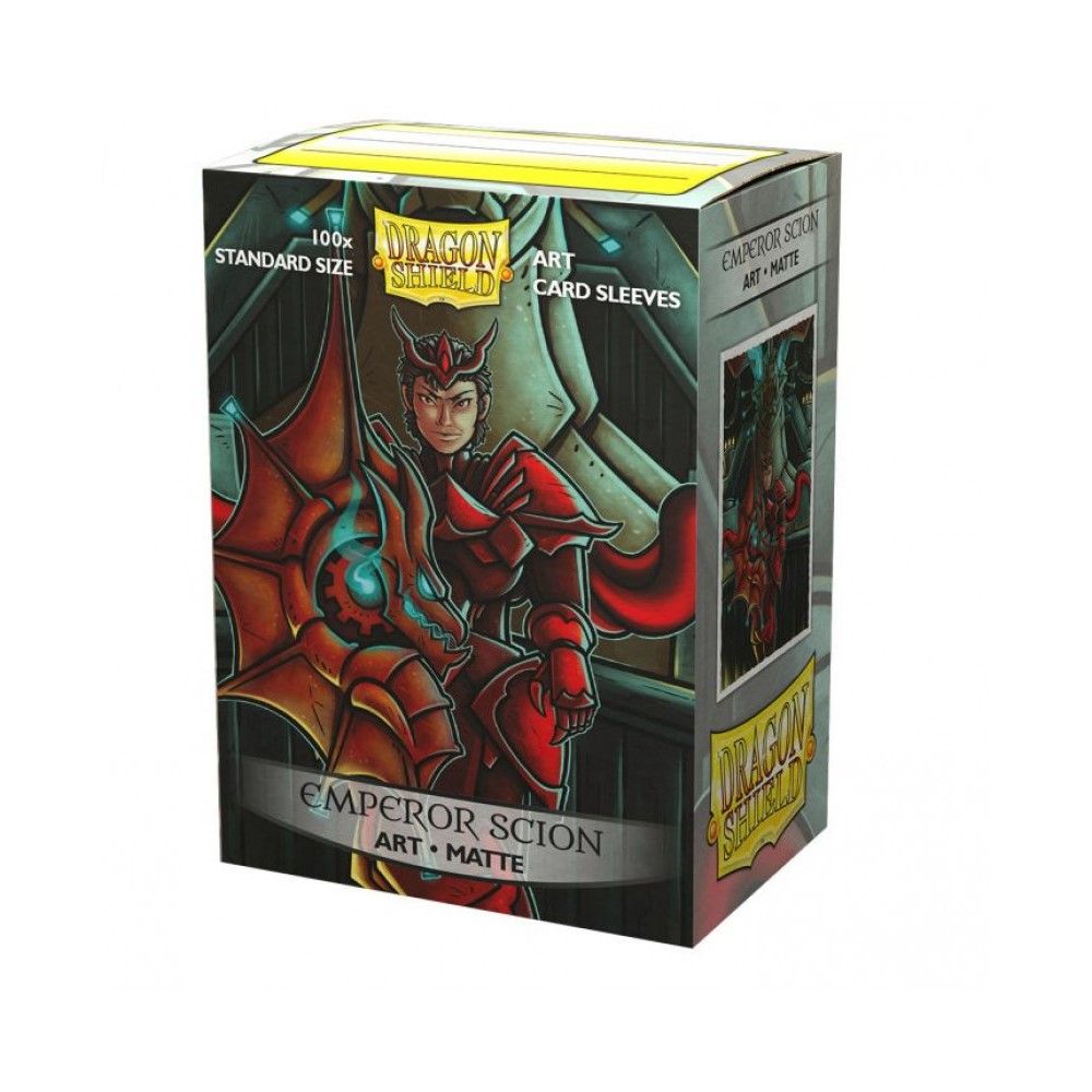 Dragon Shield - Sleeves - Box 100 - MATTE Art - Emperor Scion