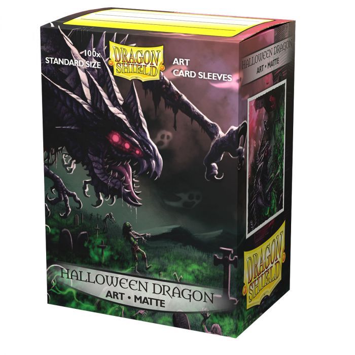 Dragon Shield - Sleeves - Box 100 - MATTE Art - Halloween 2020