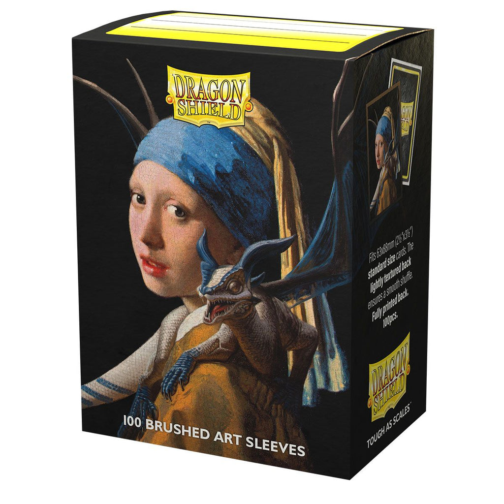 Dragon Shield - Sleeves - Box 100 - MATTE Art - Girl with a Pearl Earring