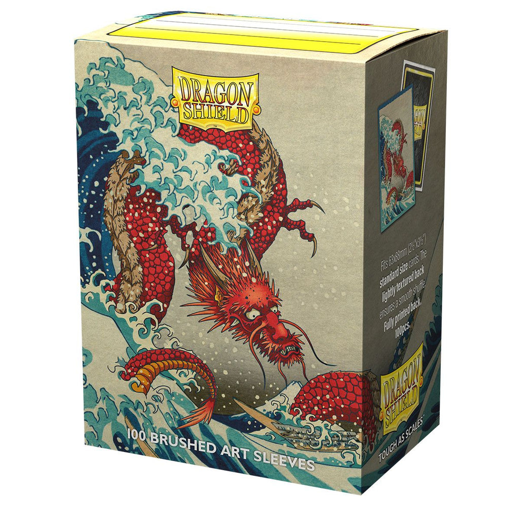 Dragon Shield - Sleeves - Box 100 - MATTE Art - The Great Wave