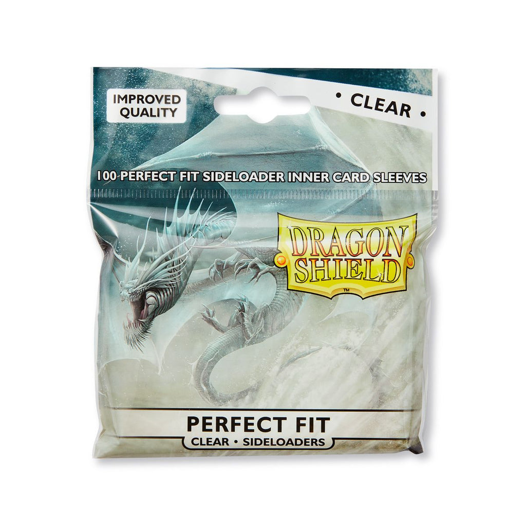 Dragon Shield - Sleeves - Perfect Fit SIDELOADER 100/pack Clear