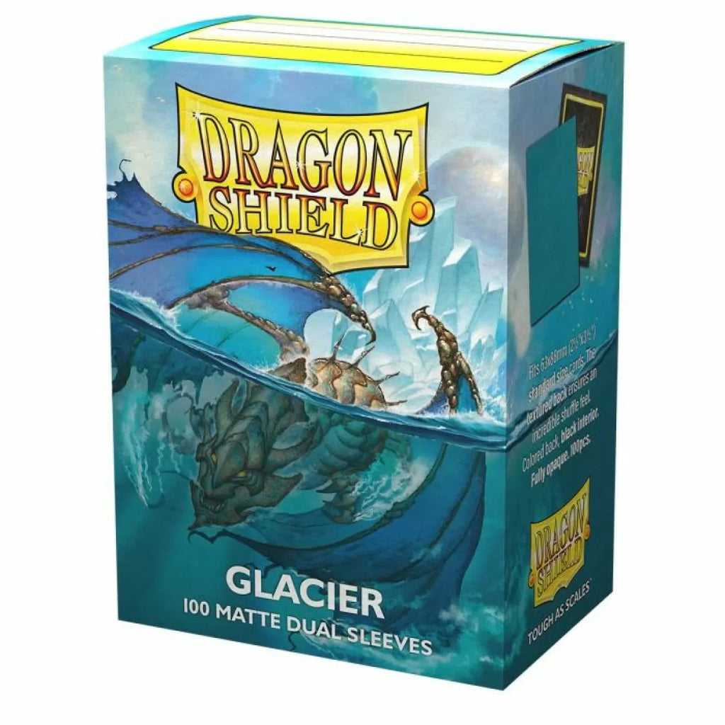 Dragon Shield - Sleeves - Box 100 - Glacier Minion MATTE - Standard Size Dual