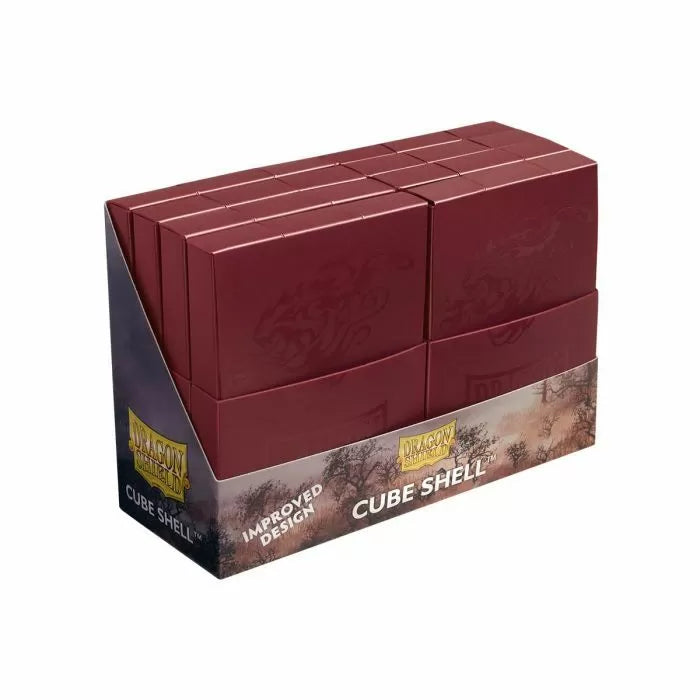 Dragon Shield - Deck Box - Cube Shell - Blood Red