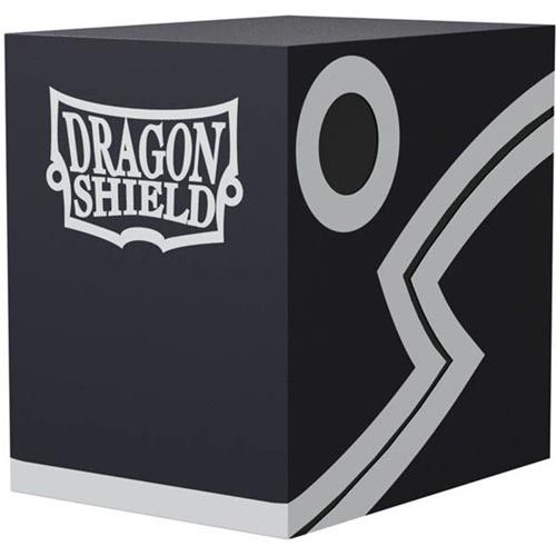 Dragon Shield - Deck Box - Double Shell - Black/Black