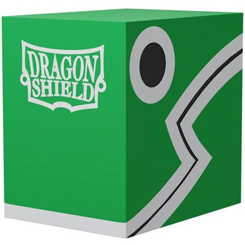 Dragon Shield - Deck Box - Double Shell - Green/Black