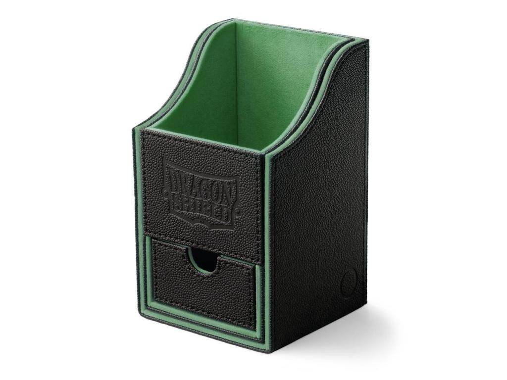 Dragon Shield - Deck Box - Nest Plus - Black/Green