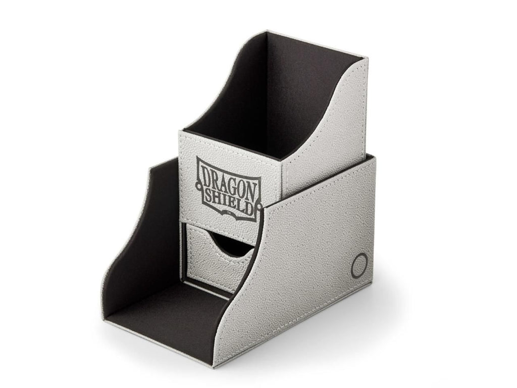 Dragon Shield - Deck Box - Nest Plus - Light Grey/Black