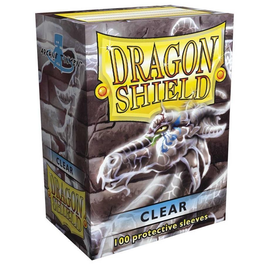 Dragon Shield - Sleeves - Box 100 - Clear