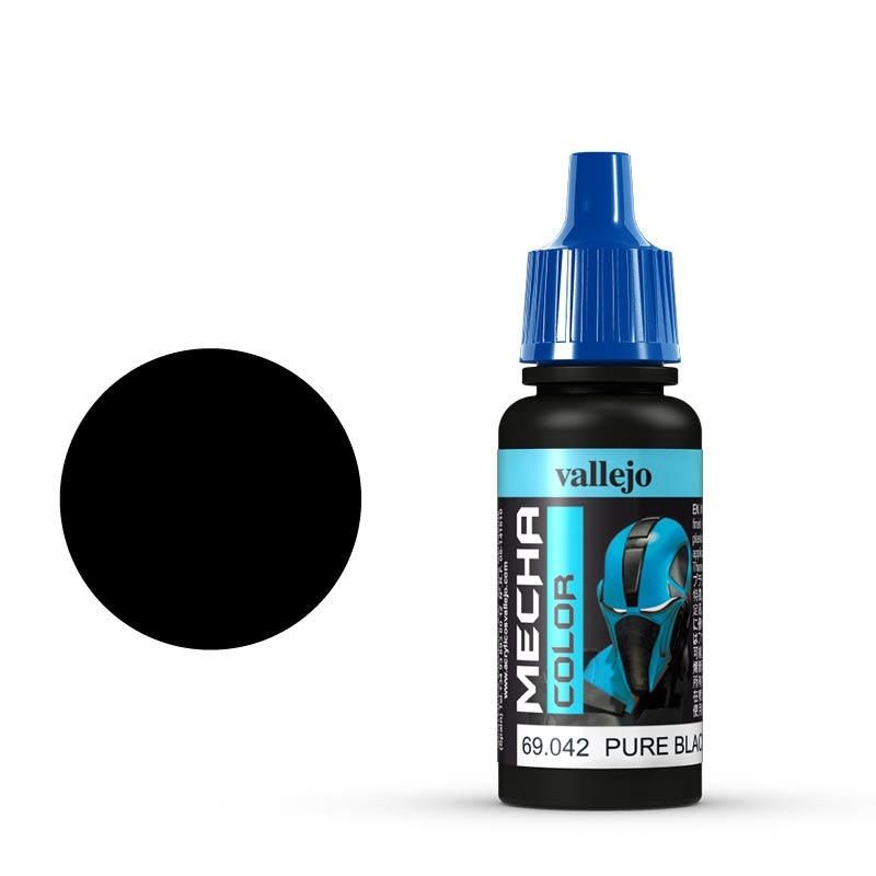 Vallejo Mecha Colour - Pure Black 17ml