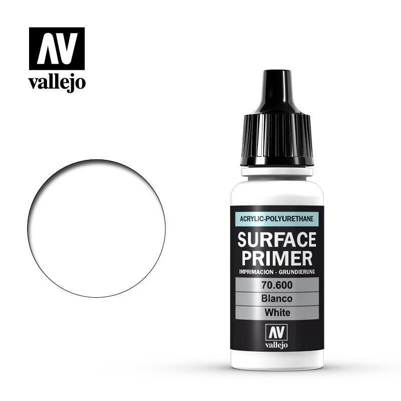 Vallejo Surface Primer - White 17 ml